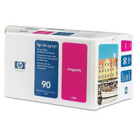 Paquete econmico cabezal de impresin y cartucho tinta magenta HP 90 de 400 ml (C5080A)